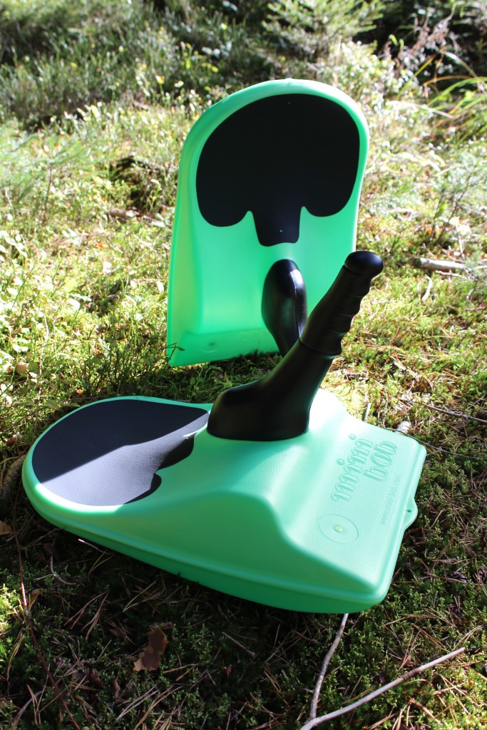 Original Mini Bob (Zipfelbob) In Perlviolett | Rodel Schlitten Aus HD-PE, Bis 100 Kg Belastbar | Seit 1976 Made In Germany