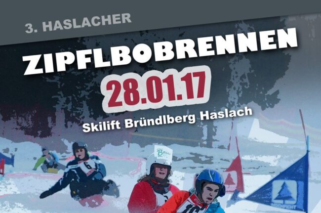 3. Haslacher Zipflbobrennen Haslacher Zipfelbobrennen 2017
