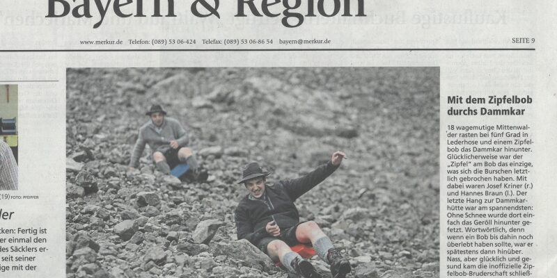 Mittenwald Zipfelbob