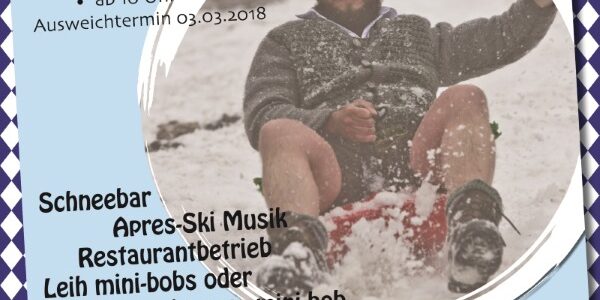 Dammkar Zipflbob Gaudi Tag 2018