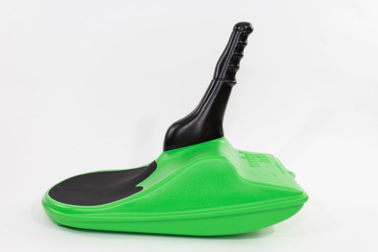 grüner Zipflbob – minibob grün mini bob zipfelbob in grün
