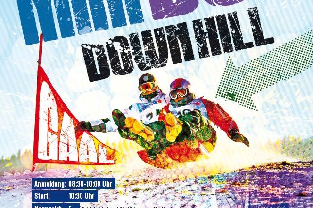 Gaal minibob Downhill 2019 Zipfelbob Downhill Gaal 2019