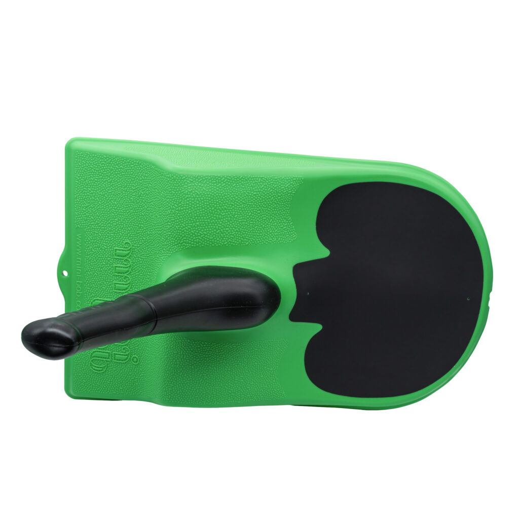 Mini Borb Mini bob original (trineo tobogán Zipfelbob) en verde - Mini Bob