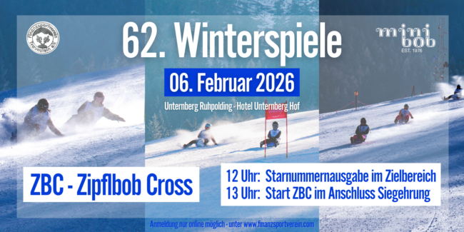 Zipflbob Cross 2026 - Original mini bob - Zipflbobrennen